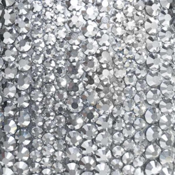 Silver Crystals Swatch