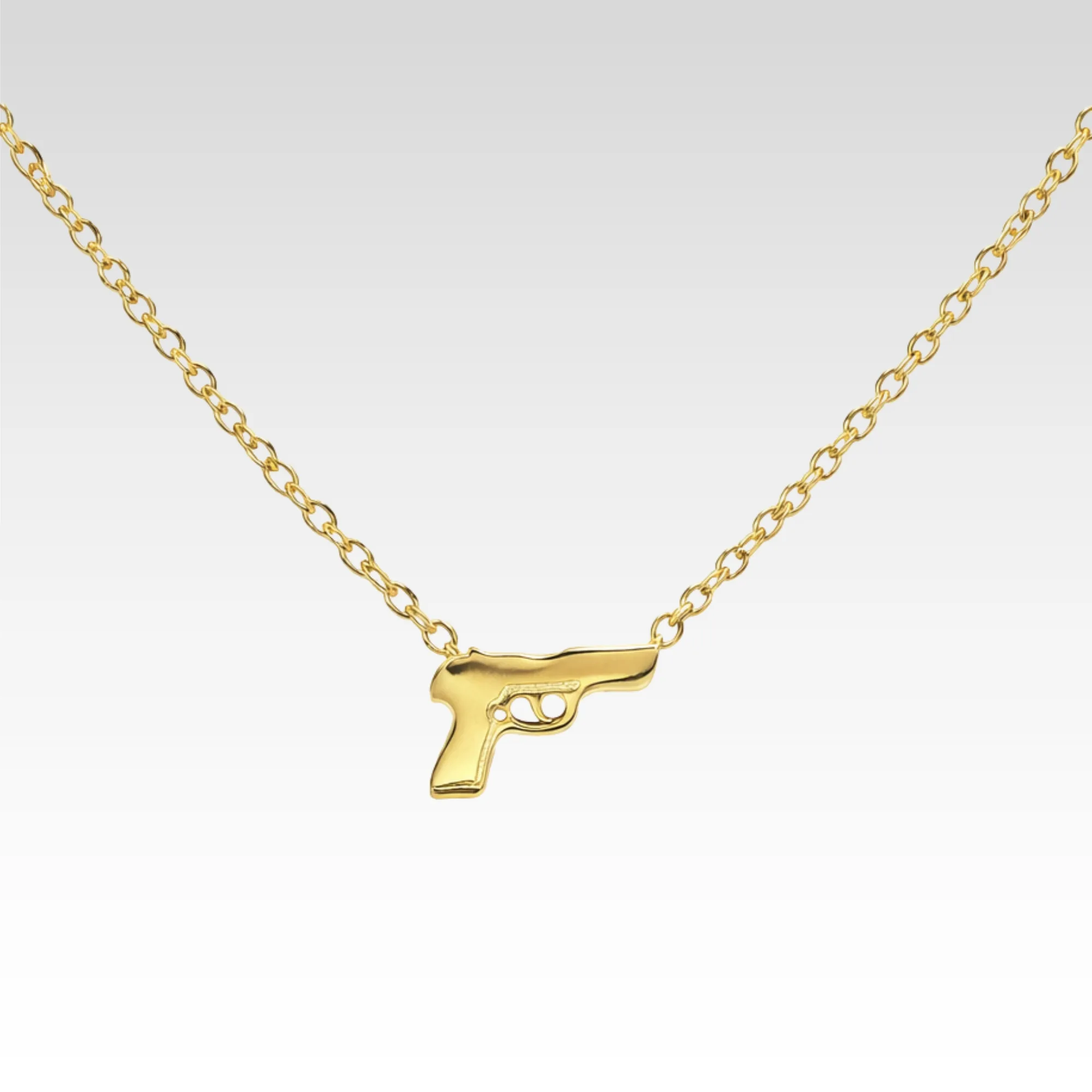 Polished Mini Gun Necklace - Image 5