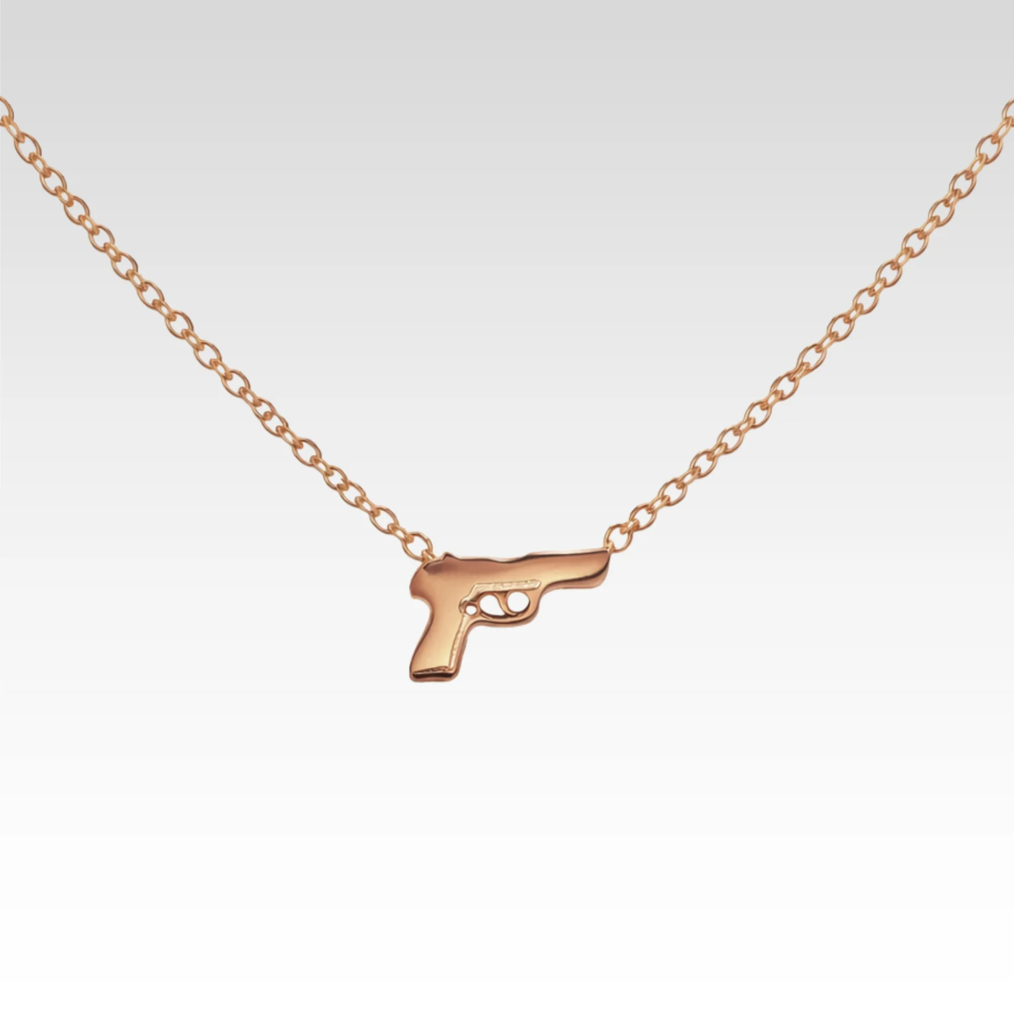 Polished Mini Gun Necklace - Image 7