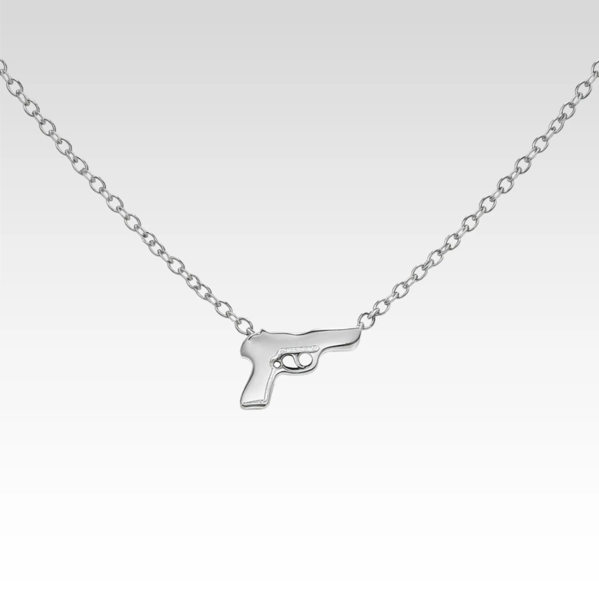 Polished Mini Gun Necklace - Image 6
